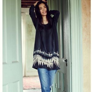 Anthropologie Seva Crepe Tunic